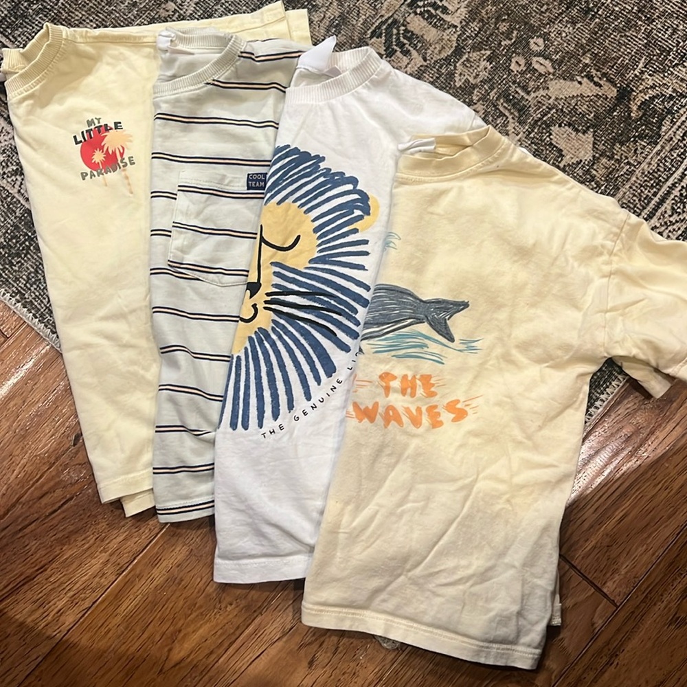 Zara Boys Short sleeve shirts 4/5
